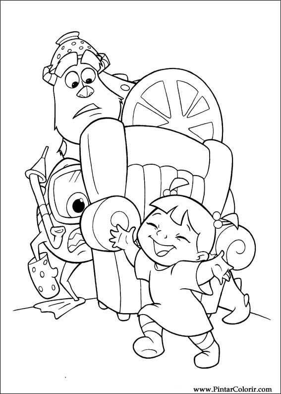 Desenhos para colorir da Boo