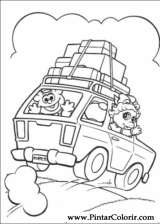 Pintar e Colorir Muppet Babies - Desenho 017