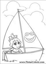 Pintar e Colorir Muppet Babies - Desenho 049