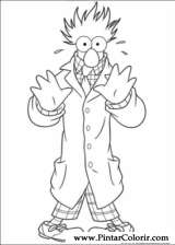 Pintar e Colorir Muppets - Desenho 006