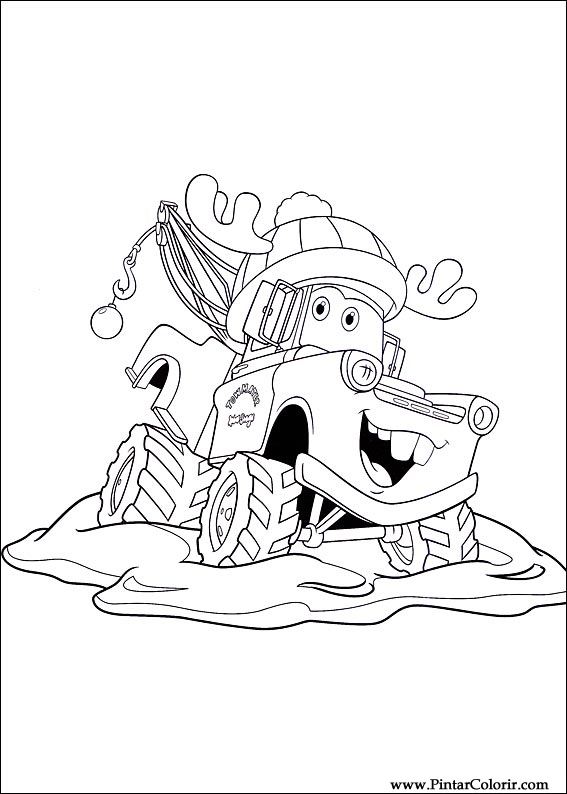 Pintar e Colorir Natal Amigos - Desenho 010
