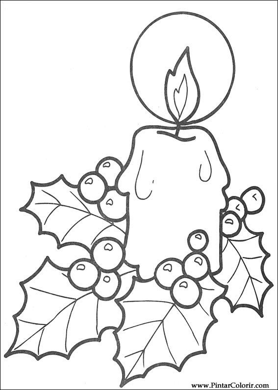 Desenhos para colorir de Natal para imprimir e colorir - Natal - Coloring  Pages for Adults