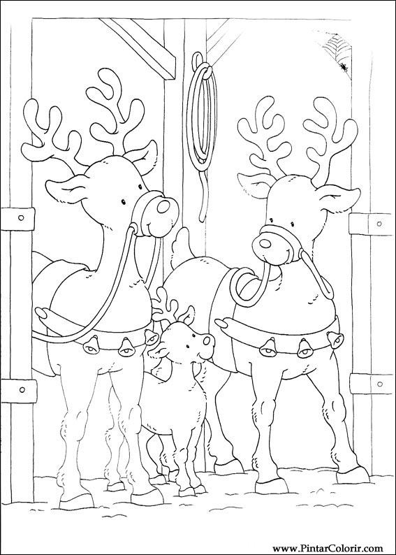 Pintar e Colorir Natal - Desenho 146