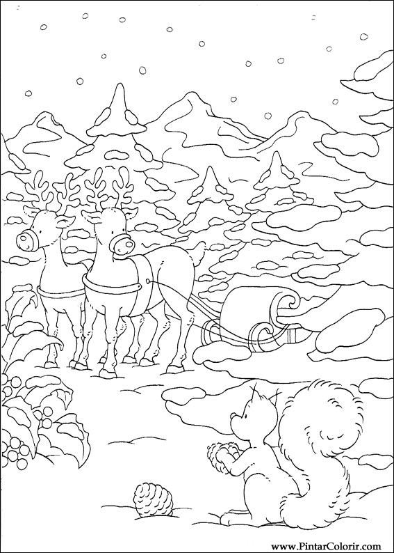 Pintar e Colorir Natal - Desenho 151