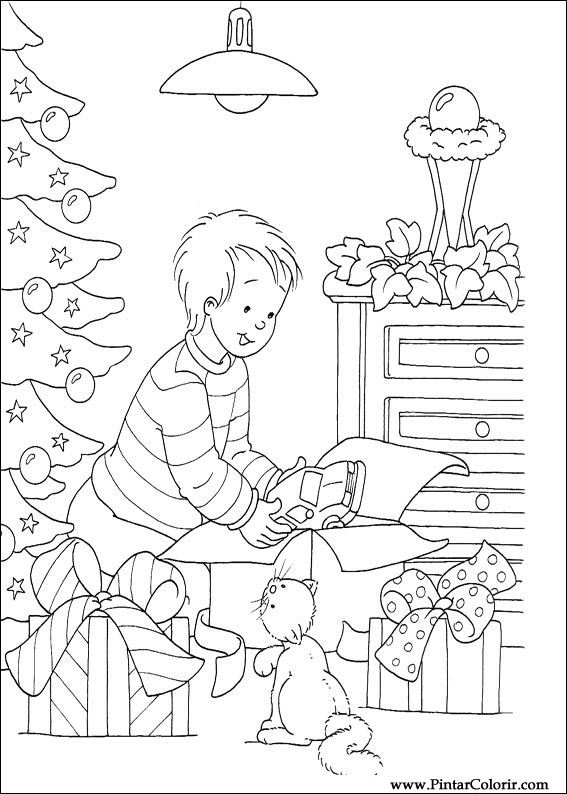 Pintar e Colorir Natal - Desenho 157