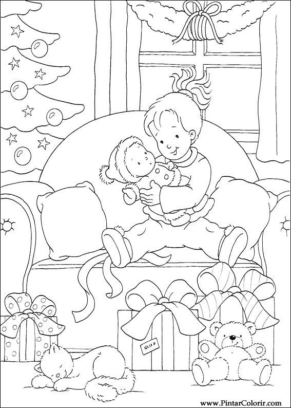 Pintar e Colorir Natal - Desenho 158