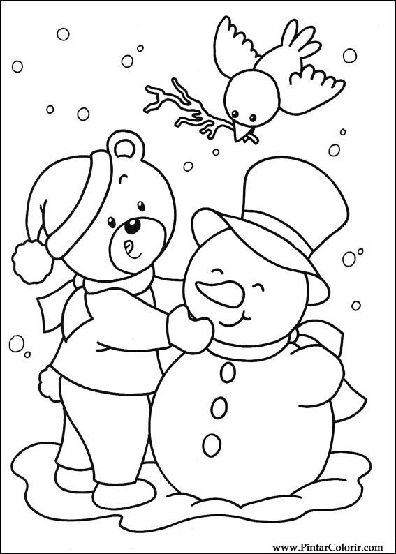 Desene Pentru Paint și Culoare Crăciun Print Design 247