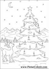 Pintar e Colorir Natal - Desenho 139