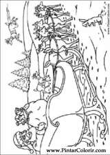 Pintar e Colorir Natal - Desenho 185