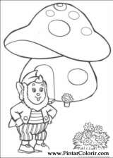 Pintar e Colorir Noddy - Desenho 098