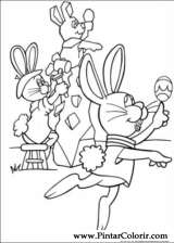 Pintar e Colorir Peter Cottontail - Desenho 003