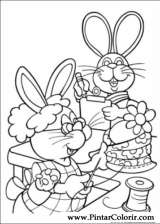 Pintar e Colorir Peter Cottontail - Desenho 004