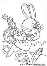 Pintar e Colorir Peter Cottontail - Desenho 014