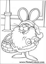 Pintar e Colorir Peter Cottontail - Desenho 016