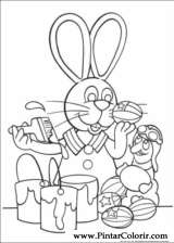 Pintar e Colorir Peter Cottontail - Desenho 024