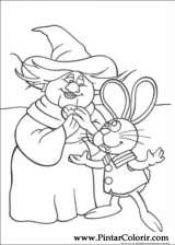 Pintar e Colorir Peter Cottontail - Desenho 028