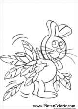 Pintar e Colorir Peter Cottontail - Desenho 033