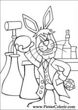 Pintar e Colorir Peter Cottontail - Desenho 046