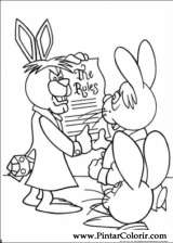 Pintar e Colorir Peter Cottontail - Desenho 047