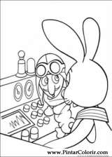 Pintar e Colorir Peter Cottontail - Desenho 058