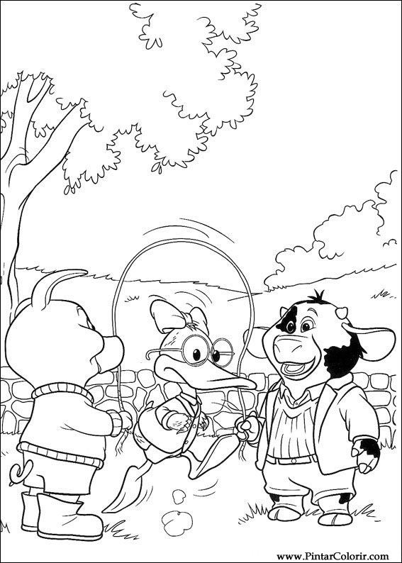 Pintar e Colorir Piggley Winks - Desenho 041