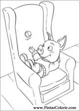 Pintar e Colorir Piggley Winks - Desenho 003