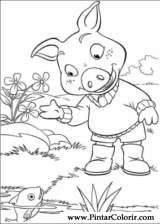 Pintar e Colorir Piggley Winks - Desenho 005