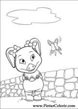 Pintar e Colorir Piggley Winks - Desenho 011