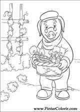 Pintar e Colorir Piggley Winks - Desenho 012