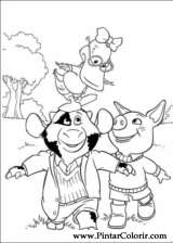 Pintar e Colorir Piggley Winks - Desenho 022