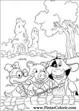 Pintar e Colorir Piggley Winks - Desenho 024