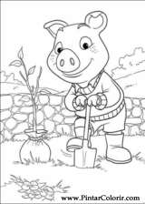 Pintar e Colorir Piggley Winks - Desenho 034