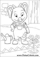 Pintar e Colorir Piggley Winks - Desenho 036