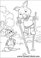 Pintar e Colorir Piggley Winks - Desenho 043