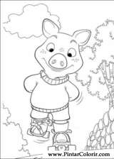 Pintar e Colorir Piggley Winks - Desenho 044