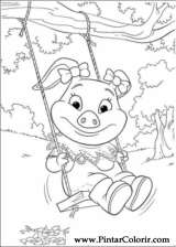 Pintar e Colorir Piggley Winks - Desenho 045