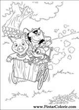 Pintar e Colorir Piggley Winks - Desenho 046