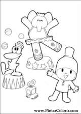 Pintar e Colorir Pocoyo - Desenho 020