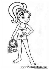 Pintar e Colorir Polly Pocket - Desenho 003