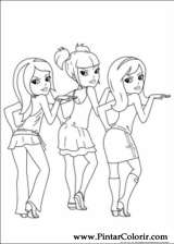 Pintar e Colorir Polly Pocket - Desenho 024