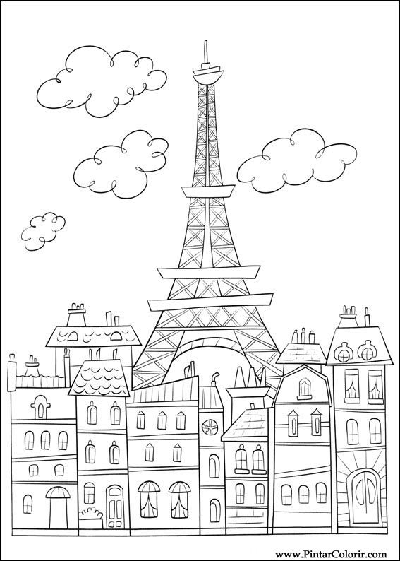 Pintar e Colorir Ratatouille - Desenho 017