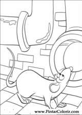 Pintar e Colorir Ratatouille - Desenho 049
