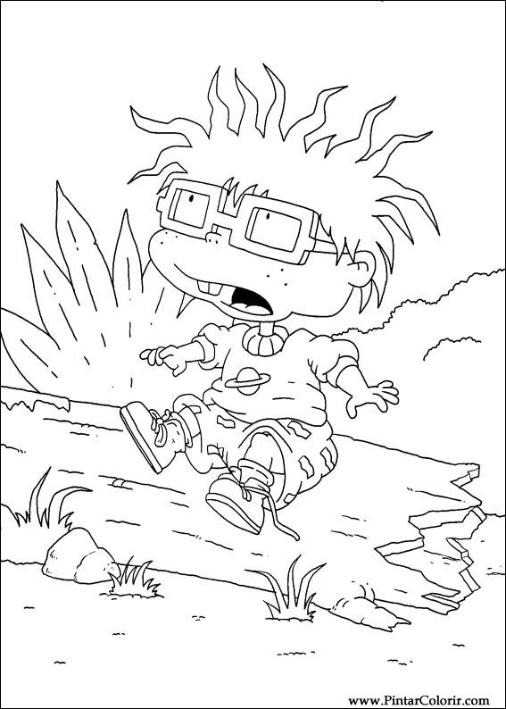 Desenhos Para Pintar E Colorir Rugrats Imprimir Desenho 033