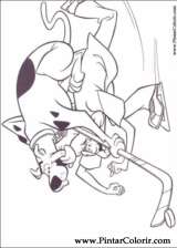 Pintar e Colorir Scooby Doo - Desenho 010