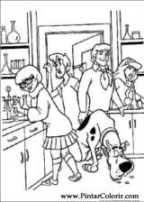 Pintar e Colorir Scooby Doo - Desenho 041