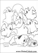 Pintar e Colorir Scooby Doo - Desenho 063