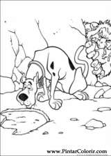 Pintar e Colorir Scooby Doo - Desenho 070