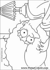 Pintar e Colorir Simpsons - Desenho 005
