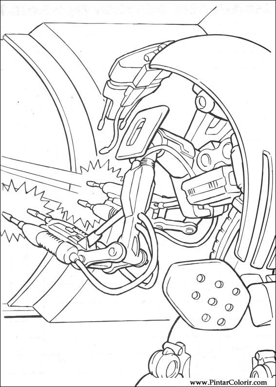 Pintar e Colorir Star Wars - Desenho 022