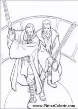 Pintar e Colorir Star Wars - Desenho 002